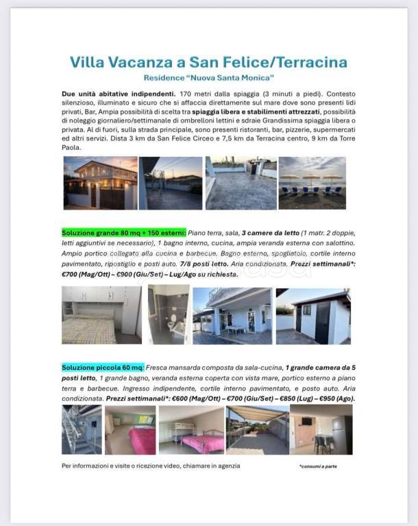 appartamento in affitto a Terracina