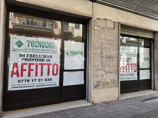 negozio in affitto a Cassino