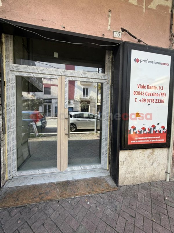 negozio in affitto a Cassino