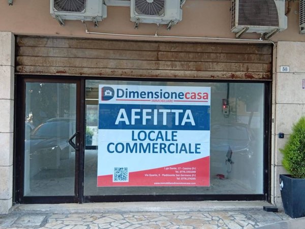 negozio in affitto a Cassino