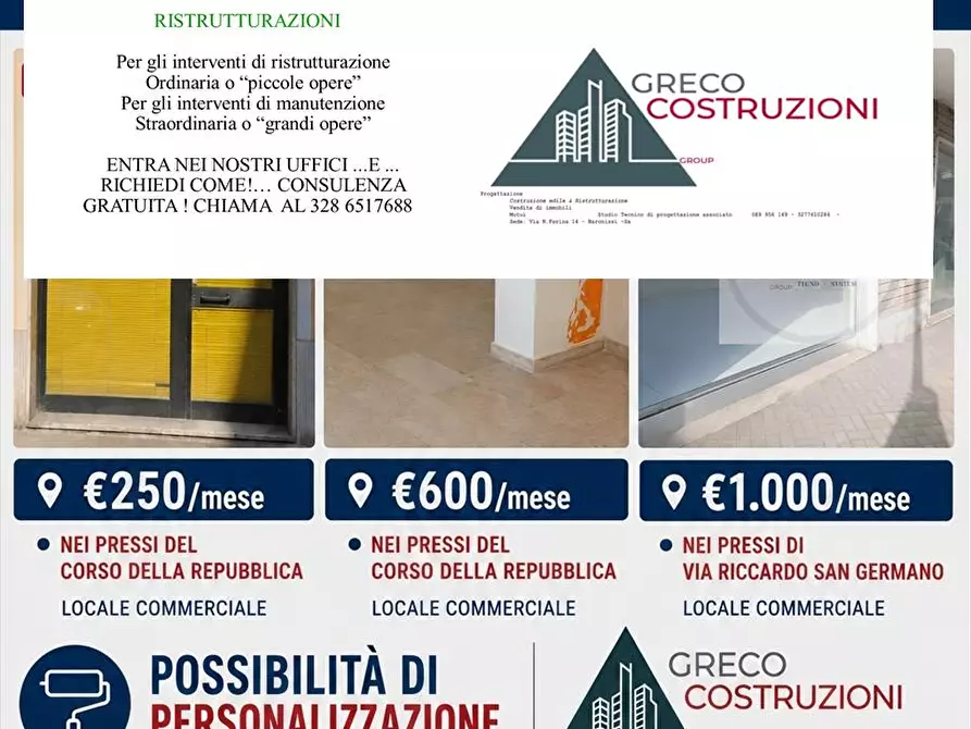 locale commerciale in affitto a Cassino