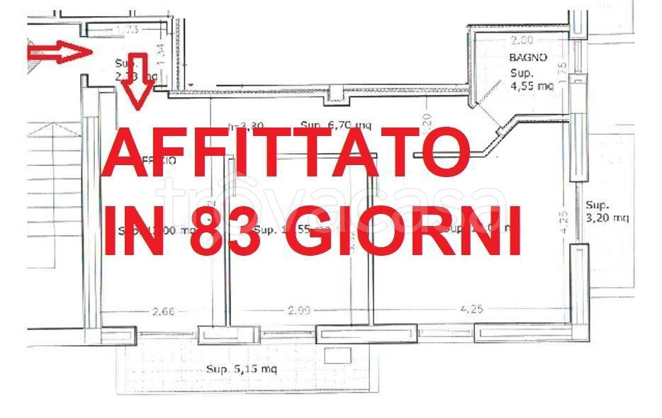 appartamento in affitto a Frosinone