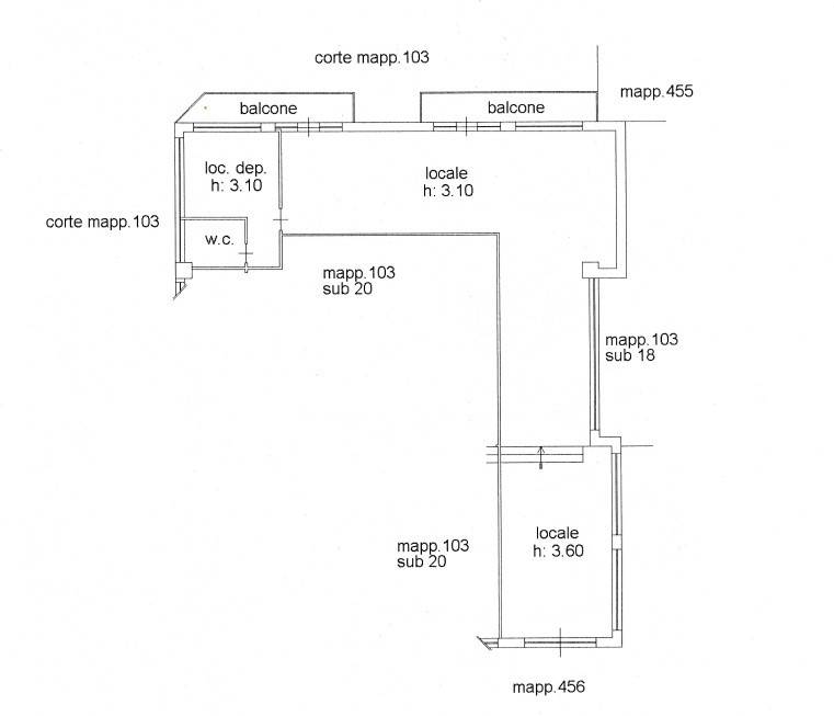 negozio in affitto a Frosinone
