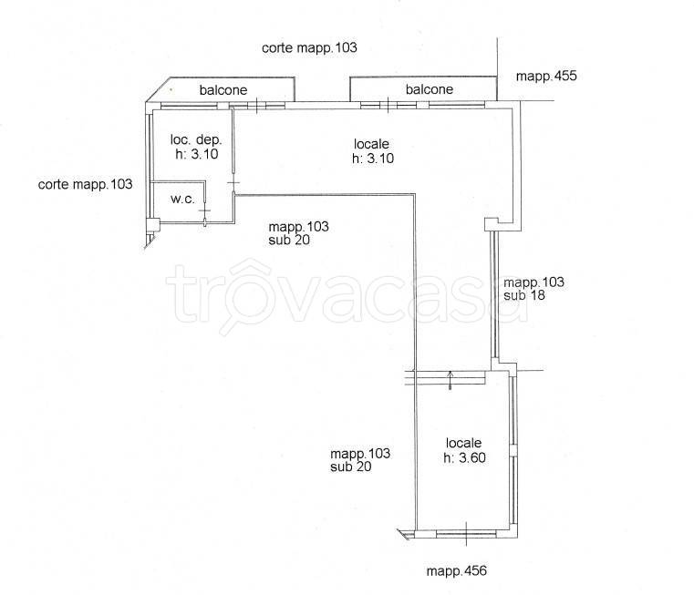 negozio in affitto a Frosinone