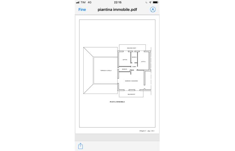 appartamento in affitto a Piedimonte San Germano