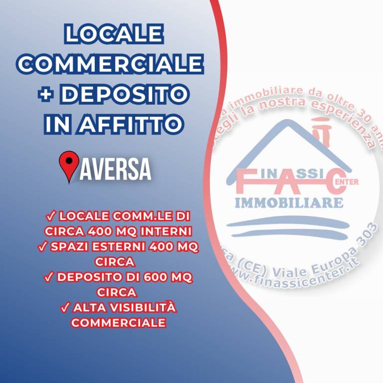 negozio in affitto ad Aversa