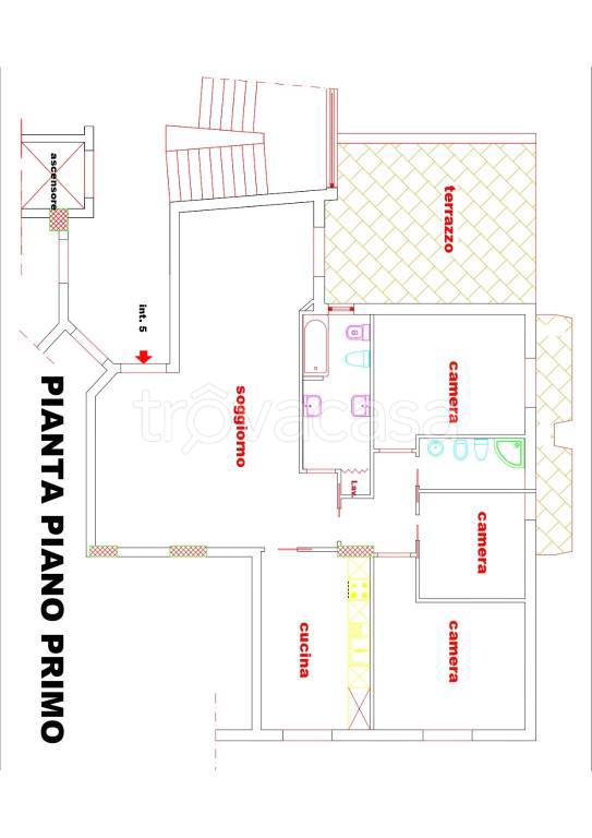 appartamento in affitto ad Aversa
