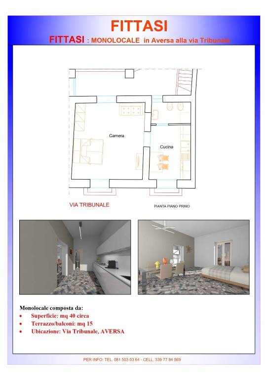 appartamento in affitto ad Aversa in zona Centro Città
