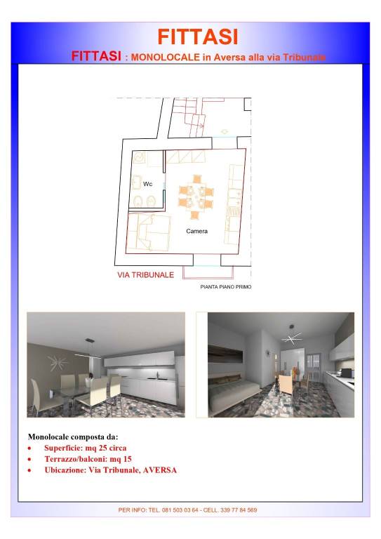 appartamento in affitto ad Aversa in zona Centro Città