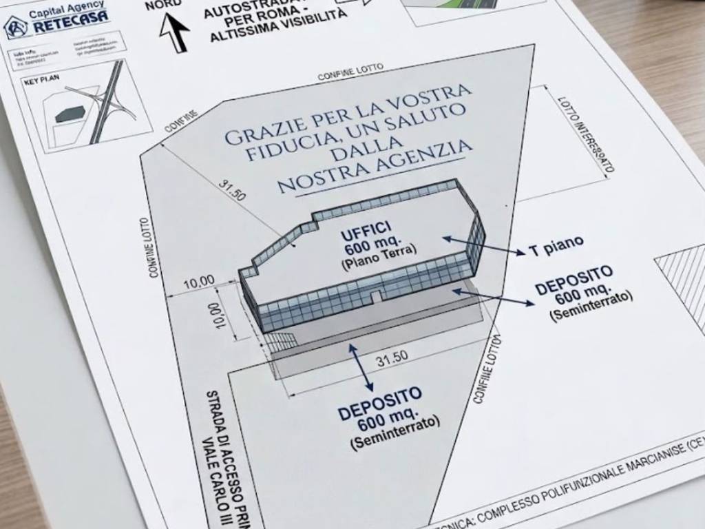 locale commerciale in affitto a Marcianise