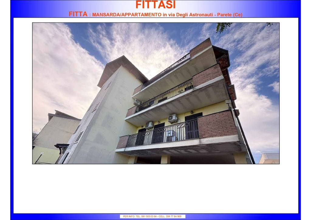 appartamento in affitto a Parete