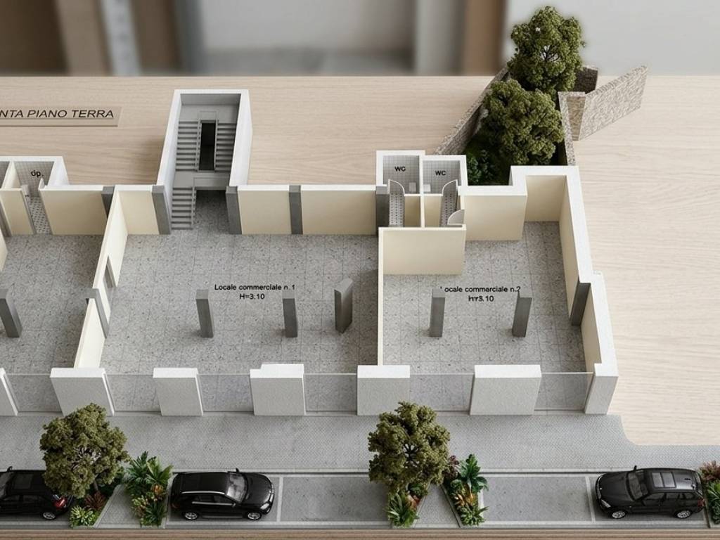 negozio in affitto a Parete