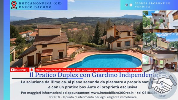 appartamento in affitto a Roccamonfina