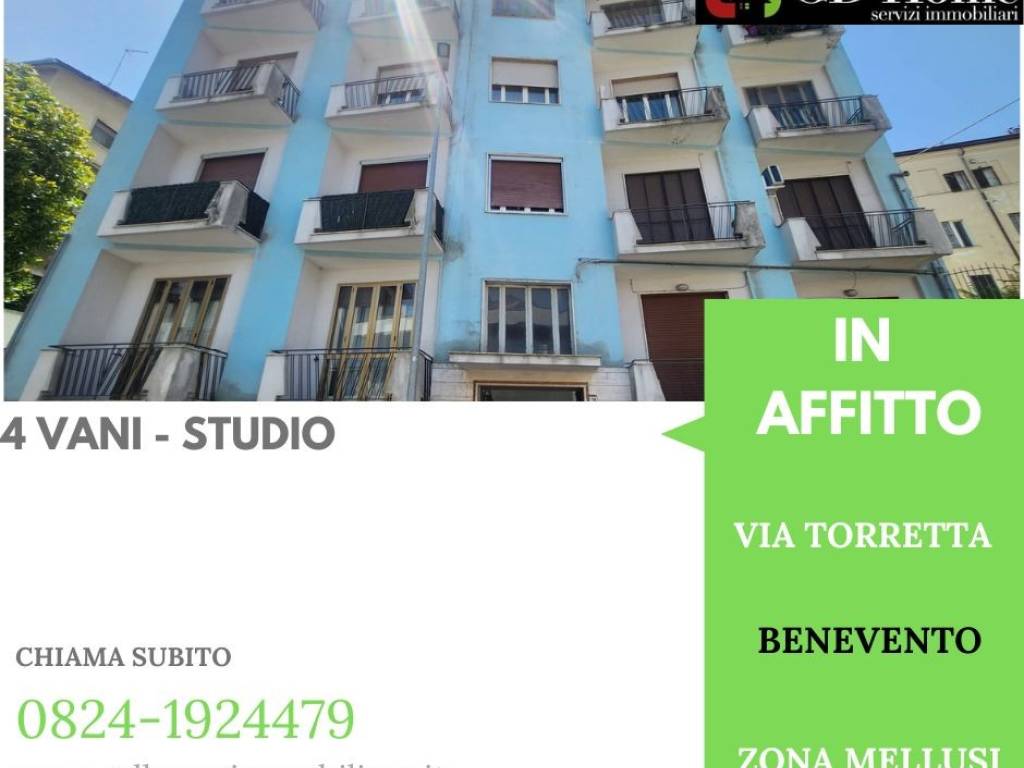 appartamento in affitto a Benevento in zona Mellusi / Atlantici