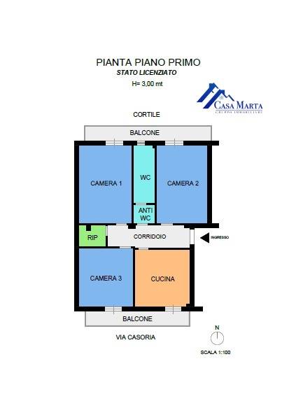 appartamento in affitto a Casoria