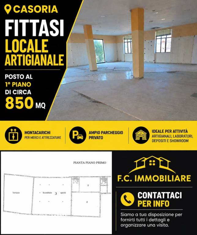 locale commerciale in affitto a Casoria