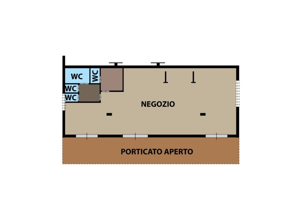 negozio in affitto a Casoria
