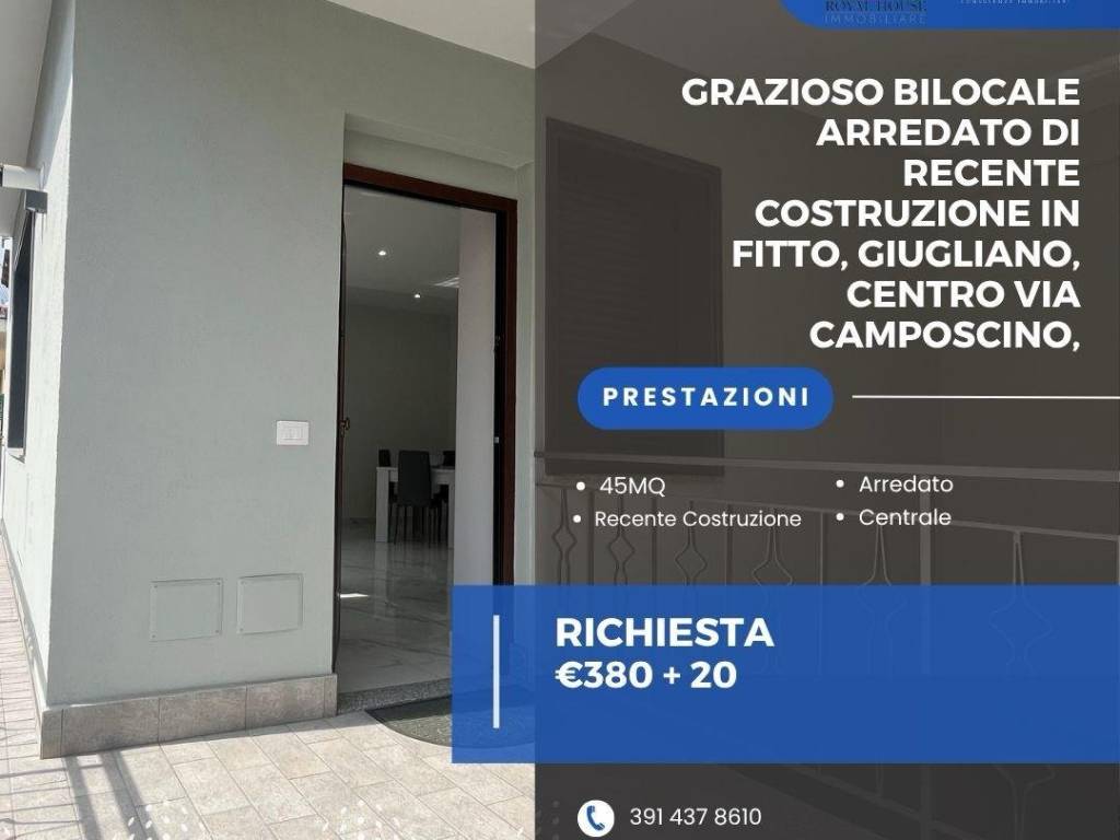appartamento in affitto a Giugliano in Campania