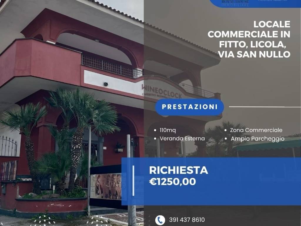 negozio in affitto a Giugliano in Campania in zona Licola