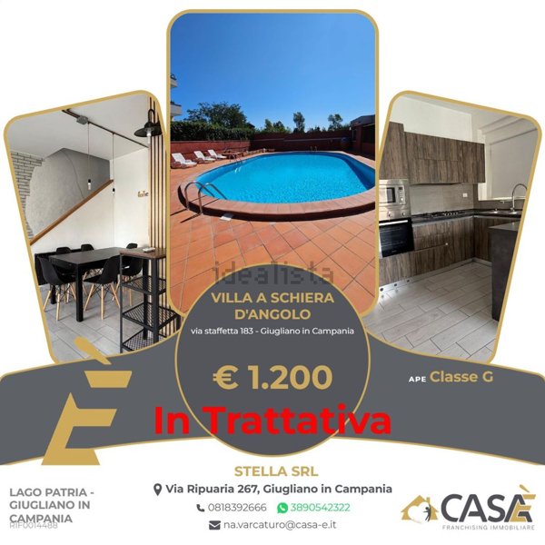 casa indipendente in affitto a Giugliano in Campania in zona Varcaturo