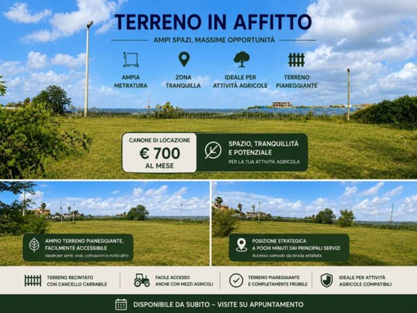 terreno agricolo in affitto a Giugliano in Campania