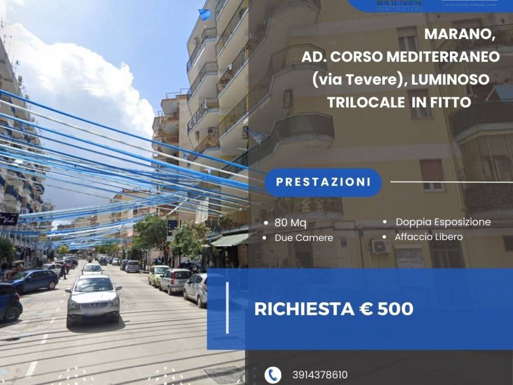 appartamento in affitto a Marano di Napoli