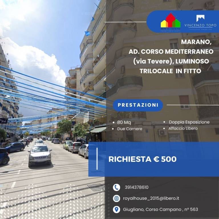 appartamento in affitto a Marano di Napoli