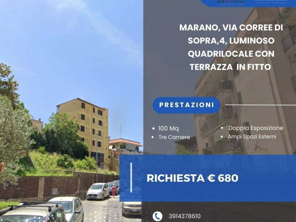 appartamento in affitto a Marano di Napoli in zona Centro Città