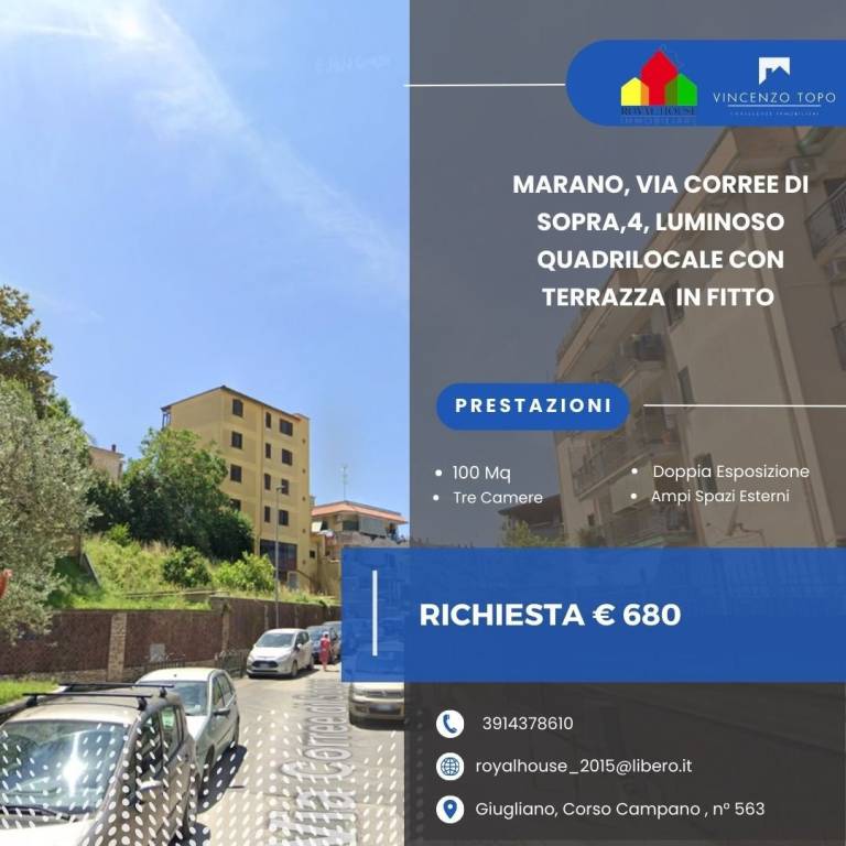 appartamento in affitto a Marano di Napoli in zona Centro Città