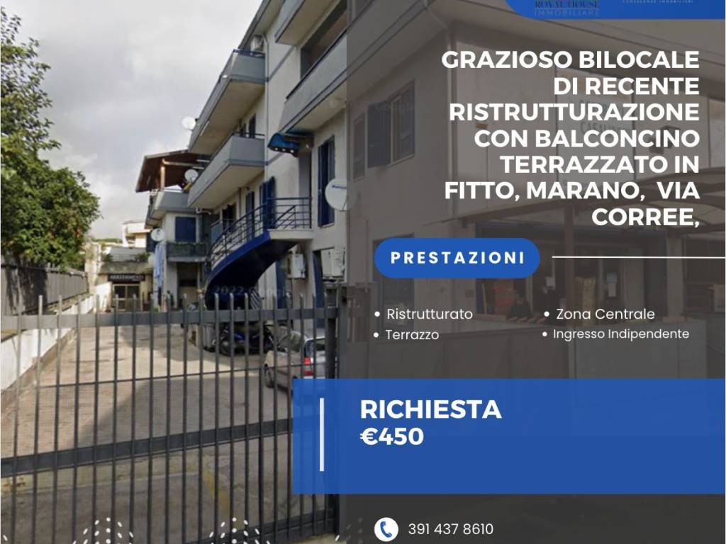 appartamento in affitto a Marano di Napoli