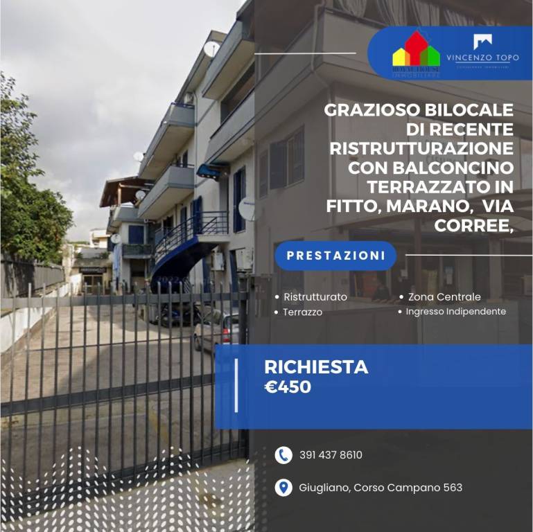 appartamento in affitto a Marano di Napoli