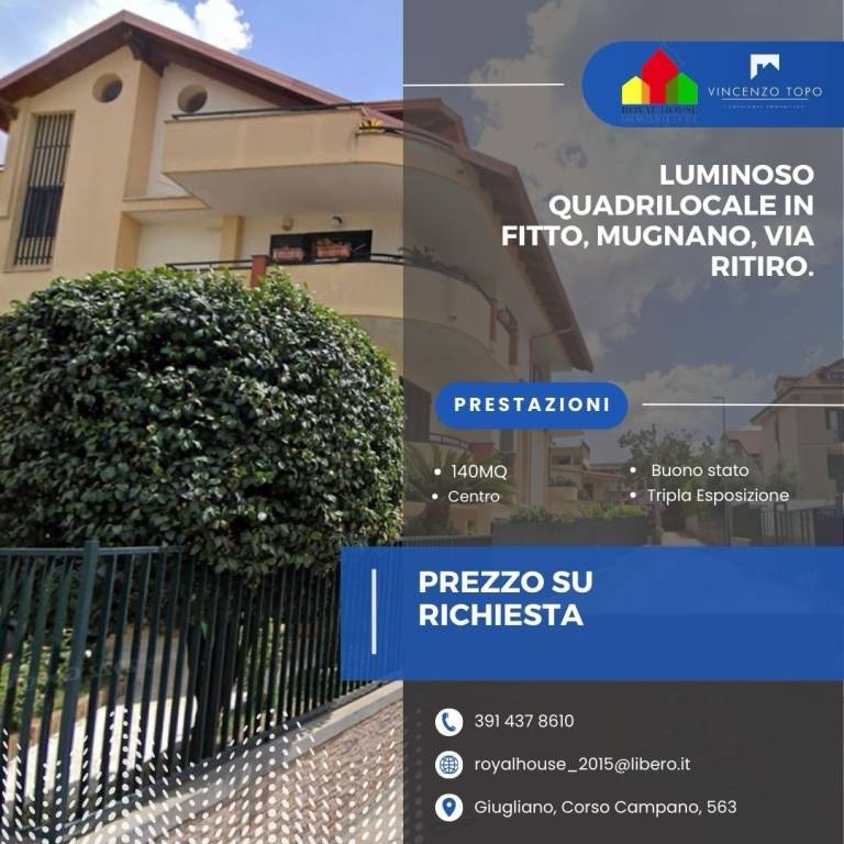 appartamento in affitto a Mugnano di Napoli