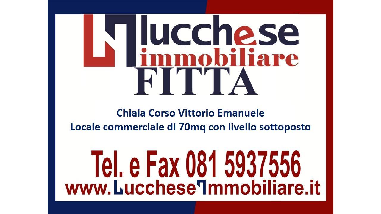 locale commerciale in affitto a Napoli in zona Chiaia