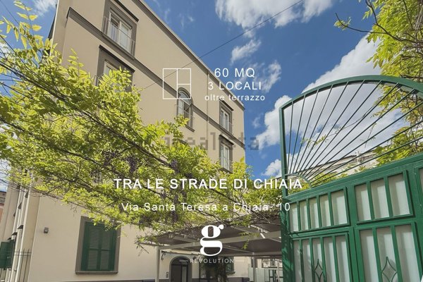 appartamento in affitto a Napoli in zona Chiaia