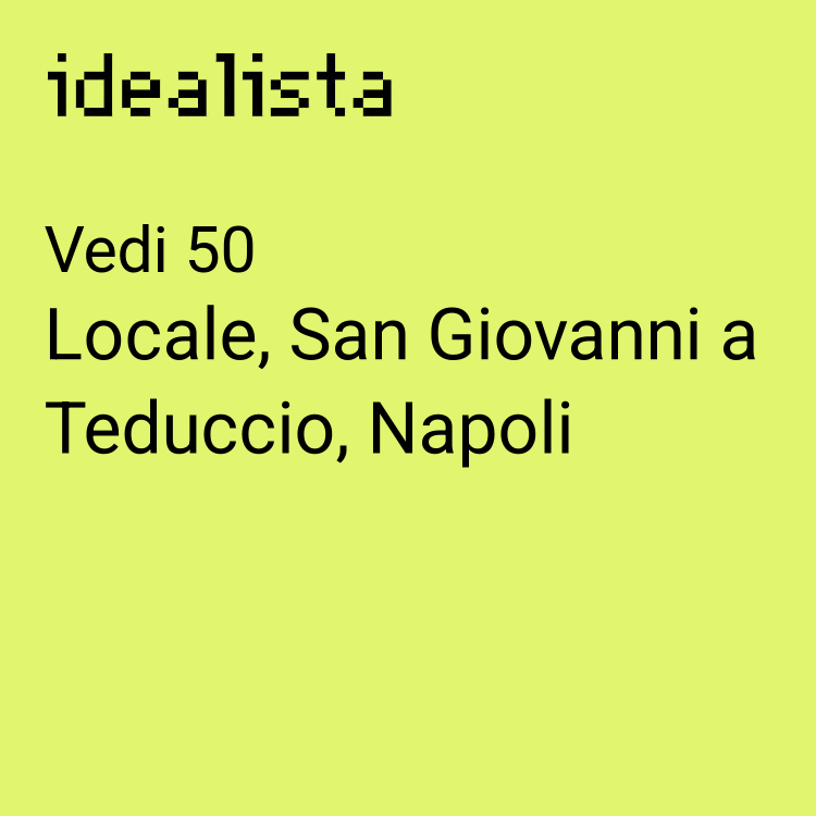 locale commerciale in affitto a Napoli in zona San Giovanni a Teduccio