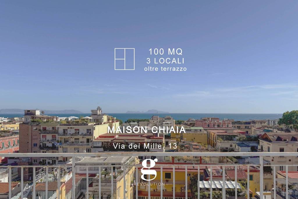 appartamento in affitto a Napoli in zona Chiaia