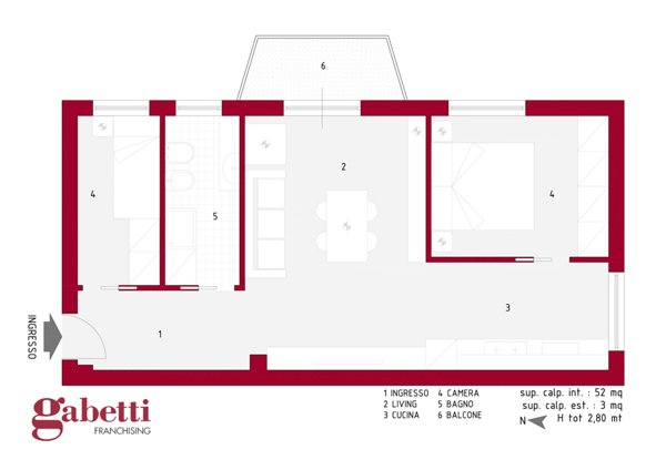 appartamento in affitto a Napoli in zona Fuorigrotta
