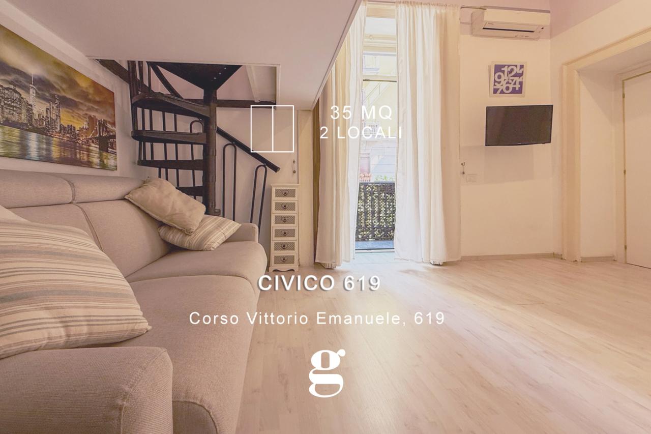 appartamento in affitto a Napoli in zona Chiaia