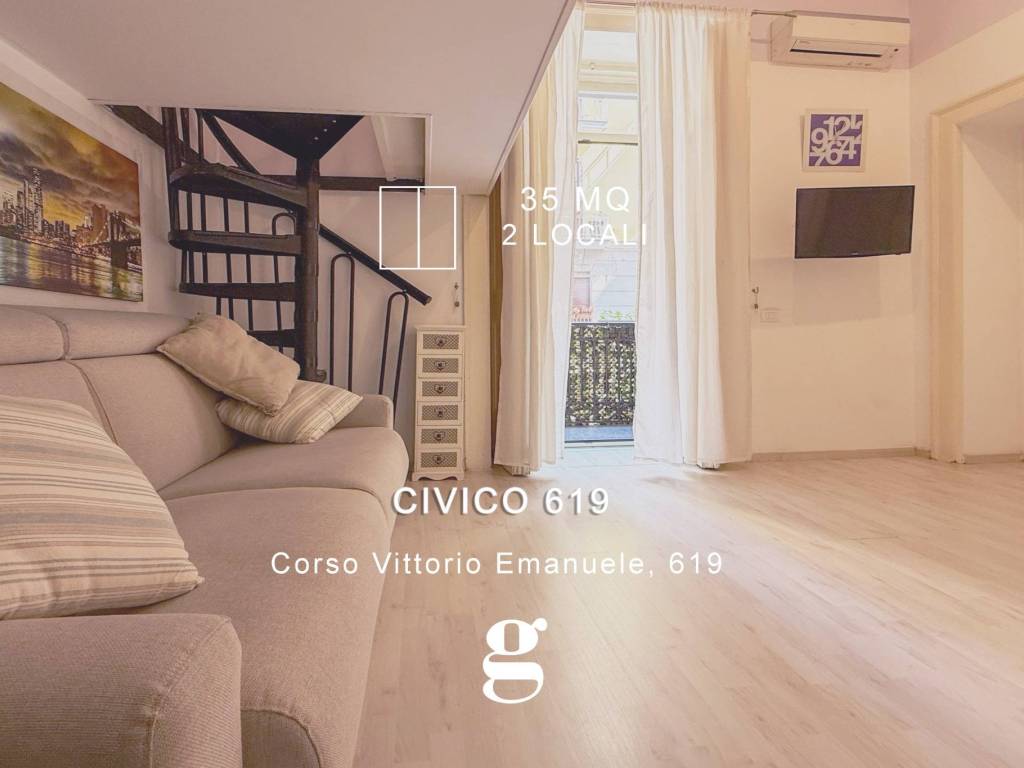 appartamento in affitto a Napoli in zona Chiaia