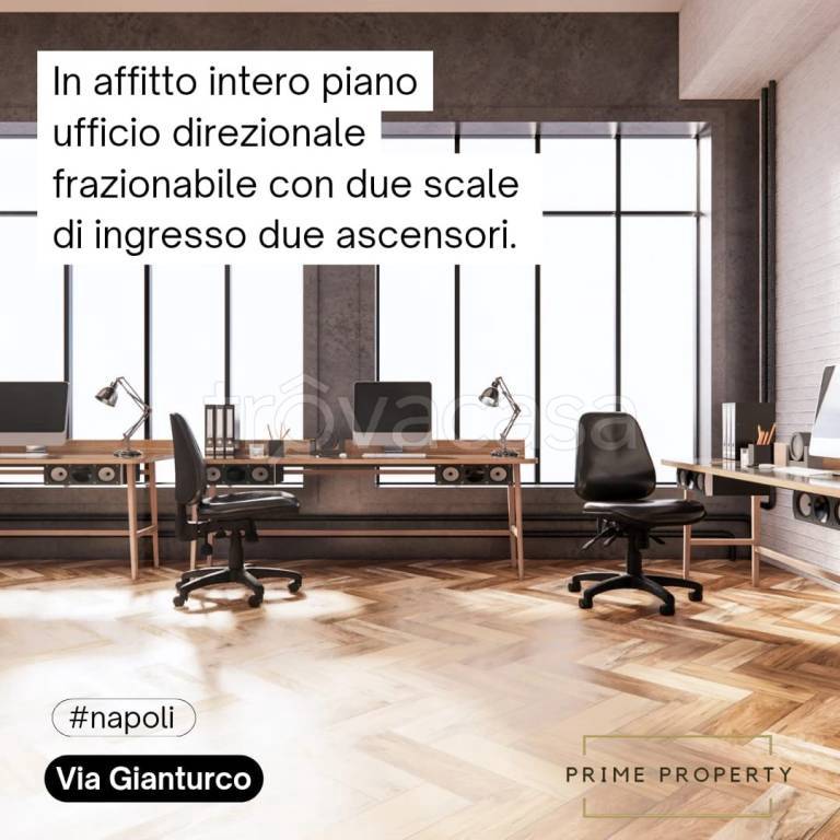 ufficio in affitto a Napoli in zona Zona Industriale-Ferrovia