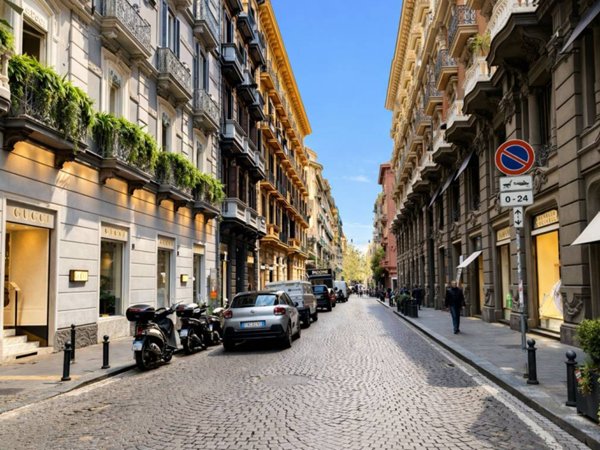 appartamento in affitto a Napoli in zona Chiaia