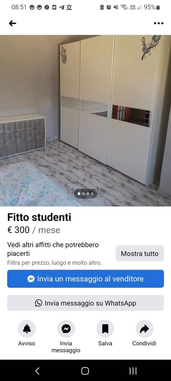 appartamento in affitto a Napoli in zona Bagnoli