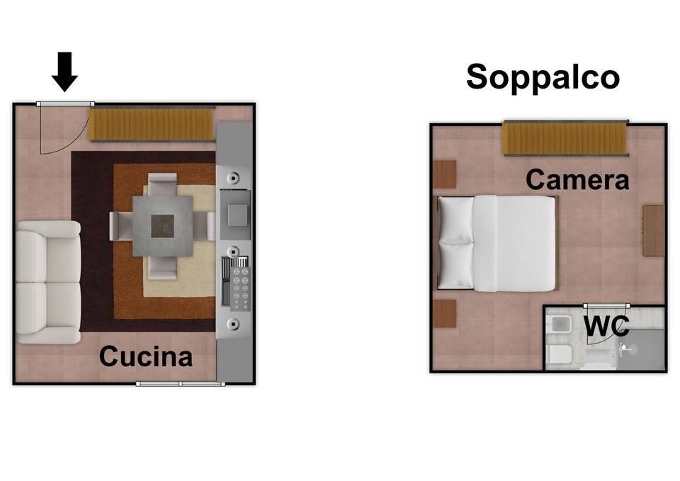 appartamento in affitto a Napoli