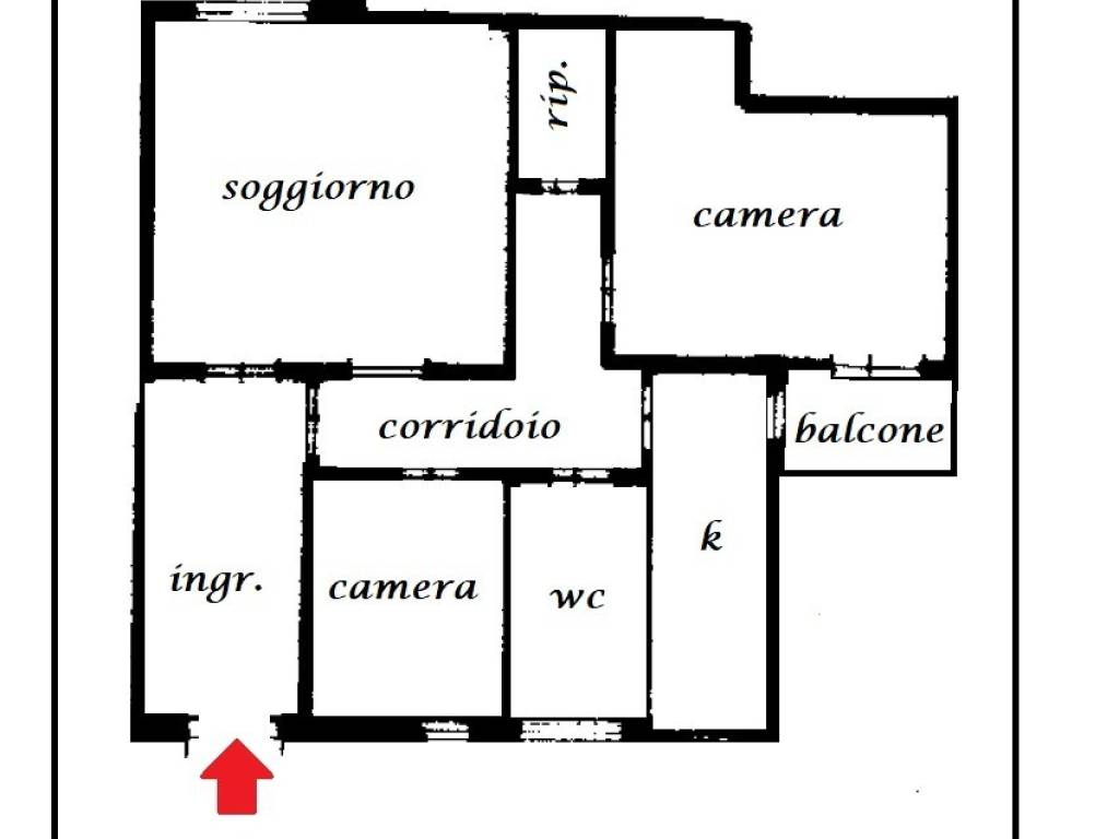 appartamento in affitto a Napoli in zona San Carlo all'Arena