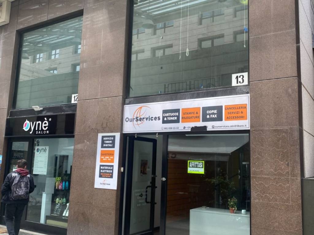 negozio in affitto a Napoli in zona Poggioreale