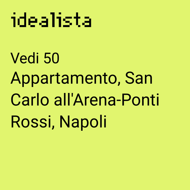 appartamento in affitto a Napoli in zona San Carlo all'Arena