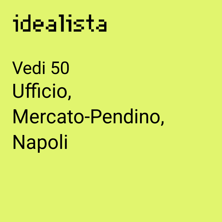 ufficio in affitto a Napoli in zona Mercato