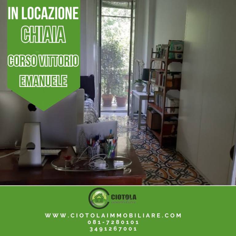 appartamento in affitto a Napoli in zona Chiaia