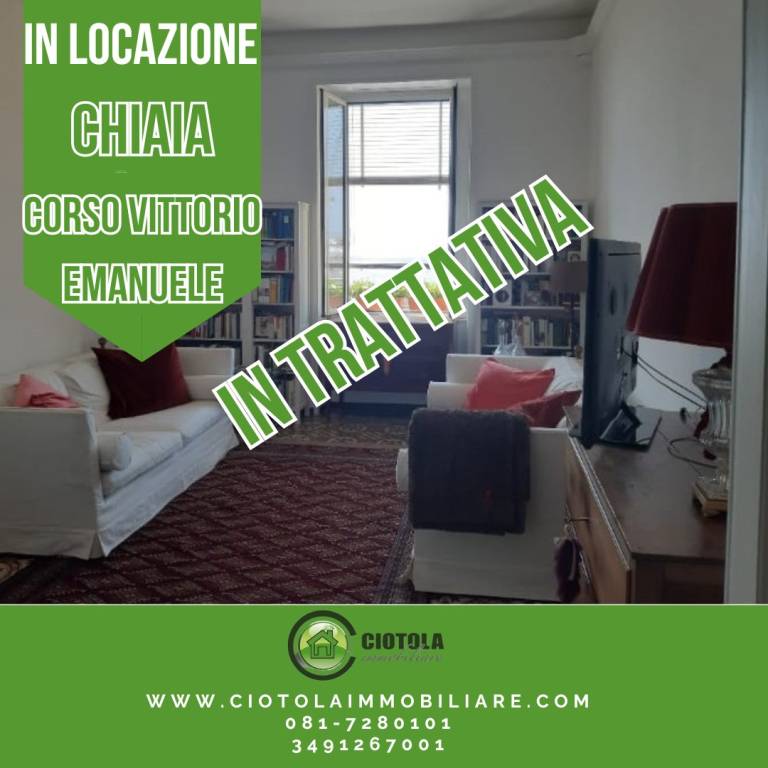 appartamento in affitto a Napoli in zona Chiaia