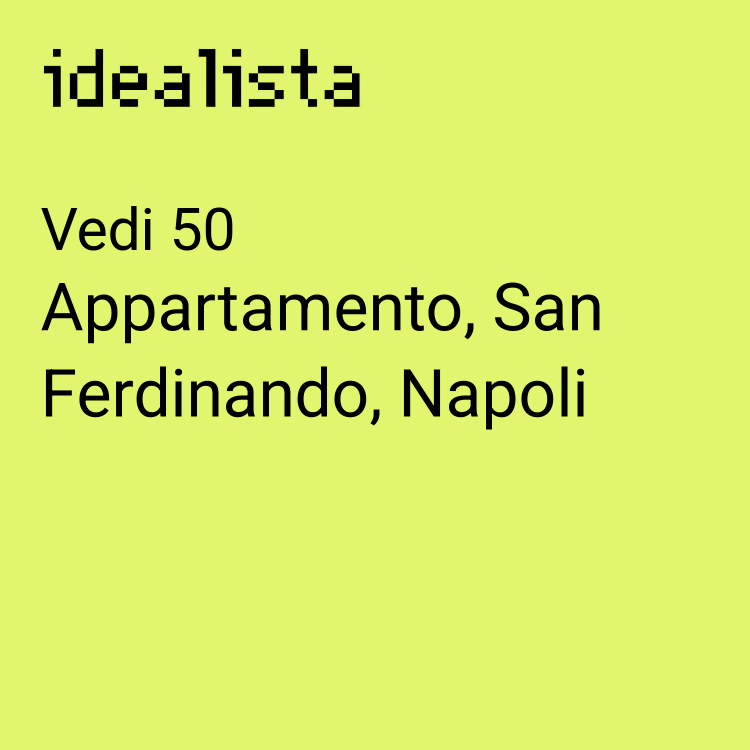 appartamento in affitto a Napoli in zona San Ferdinando